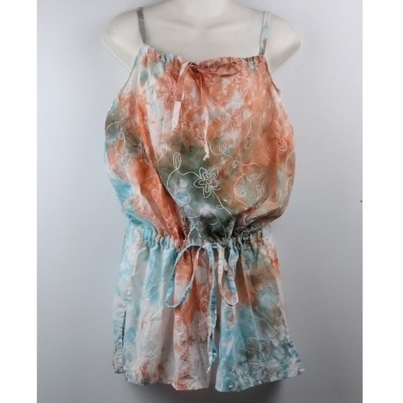 Tops - Tie Dye Camisole or Swim Cover